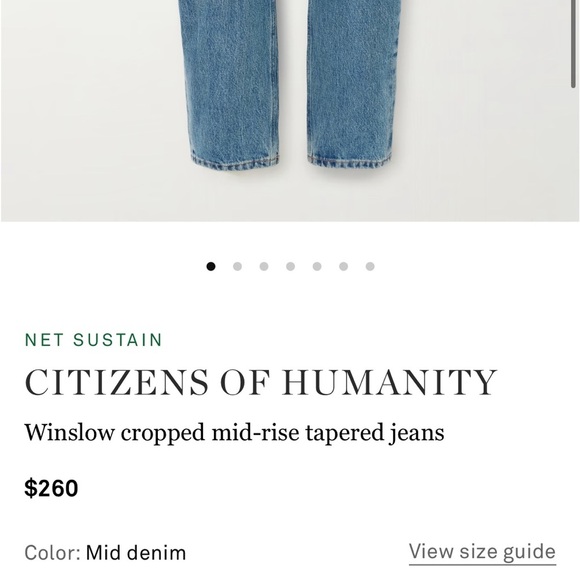 Classic Blue Denim Jeans - Picture 2 of 6
